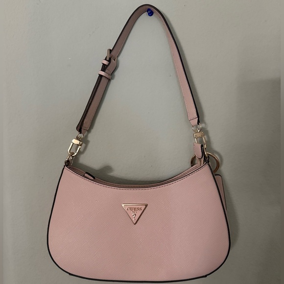 Guess Handbags - Women Guess Noelle saffiano shoulder bag